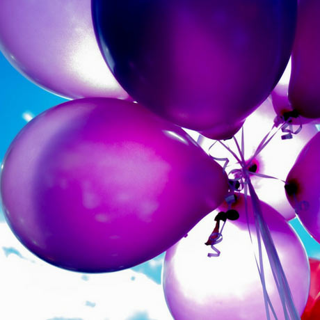 Des ballons hélium pour la décoration de l'anniversaire de votre enfant