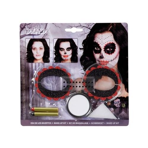 kit maquillage mexicain visage halloween