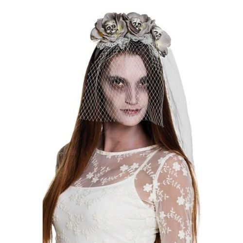 voile mariée hantée halloween