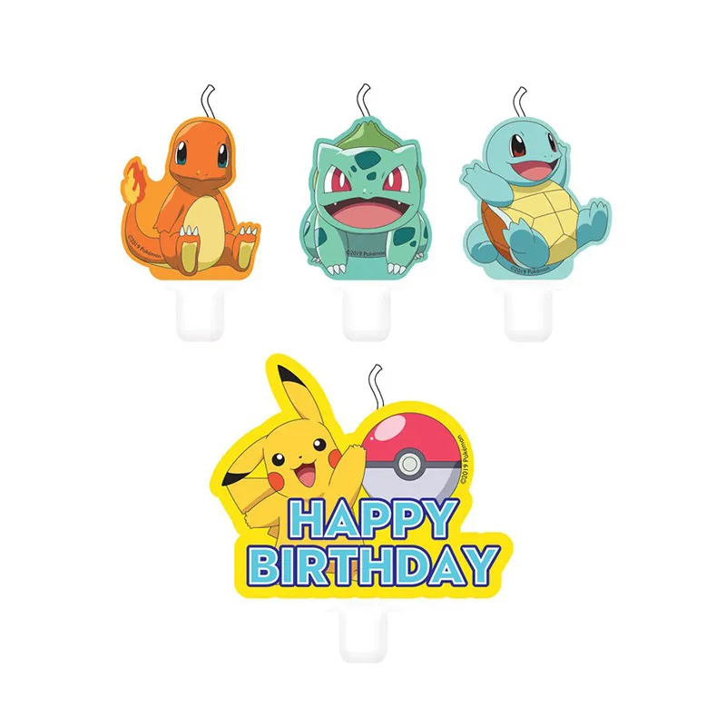 bougies-pokemon bougies pokemon anniversaire enfant